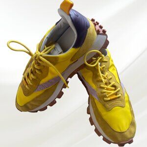 Oncept Osaka Elite Trainers Yellow Lavender Sneakers 8.5